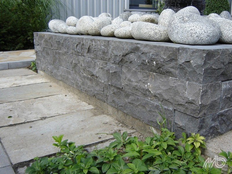 Stapelblok Castle Rock Spotted bluestone 42 stuks €20,- p/s, Tuin en Terras, Ophalen of Verzenden, Nieuw, Beton, Terrastegels