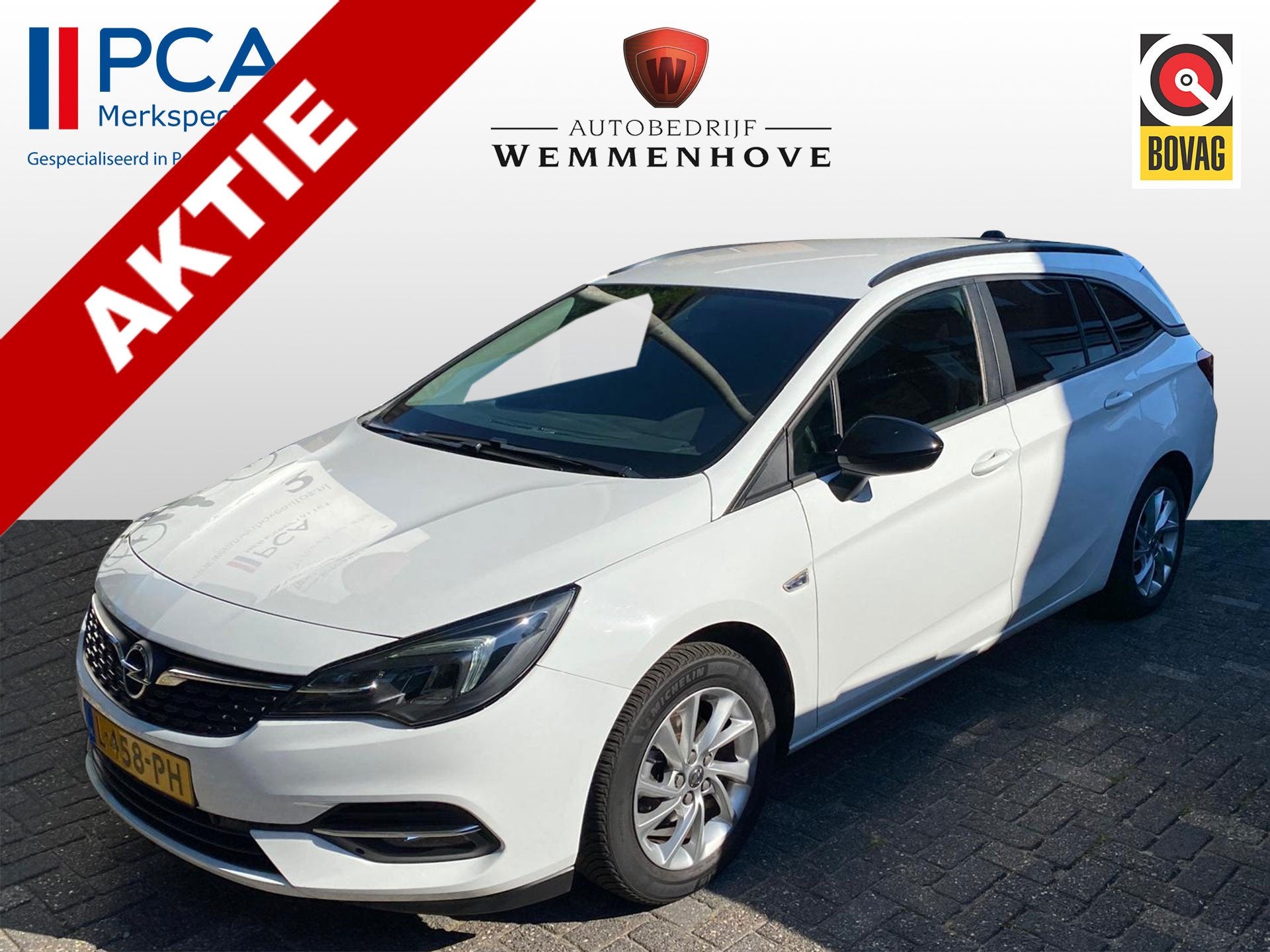 Opel Astra Sports Tourer 1.2 Business Edition (bj 2021), Auto's, 12 maanden, Stof, Gebruikt, 1199 cc