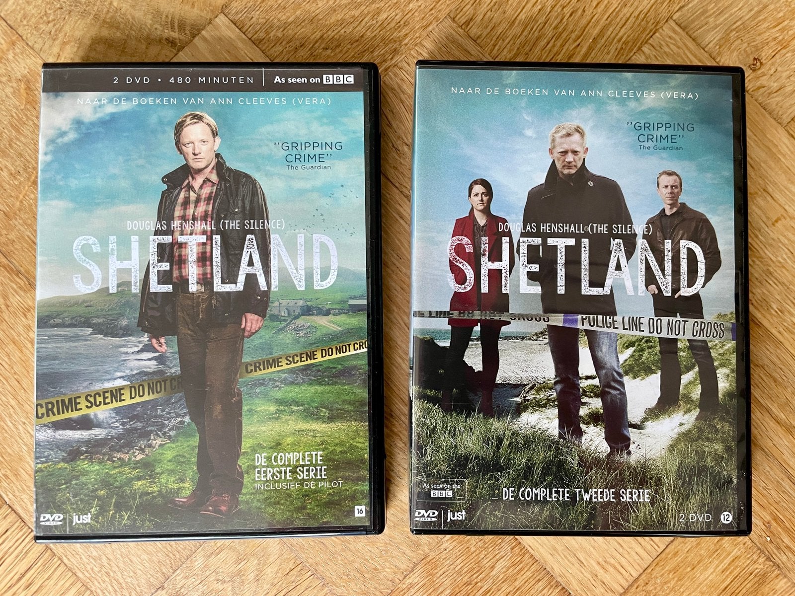 Shetland - Serie 1 en 2 op DVD (nette staat, met NL), Boxset, Ophalen of Verzenden, Zo goed als nieuw, Vanaf 12 jaar