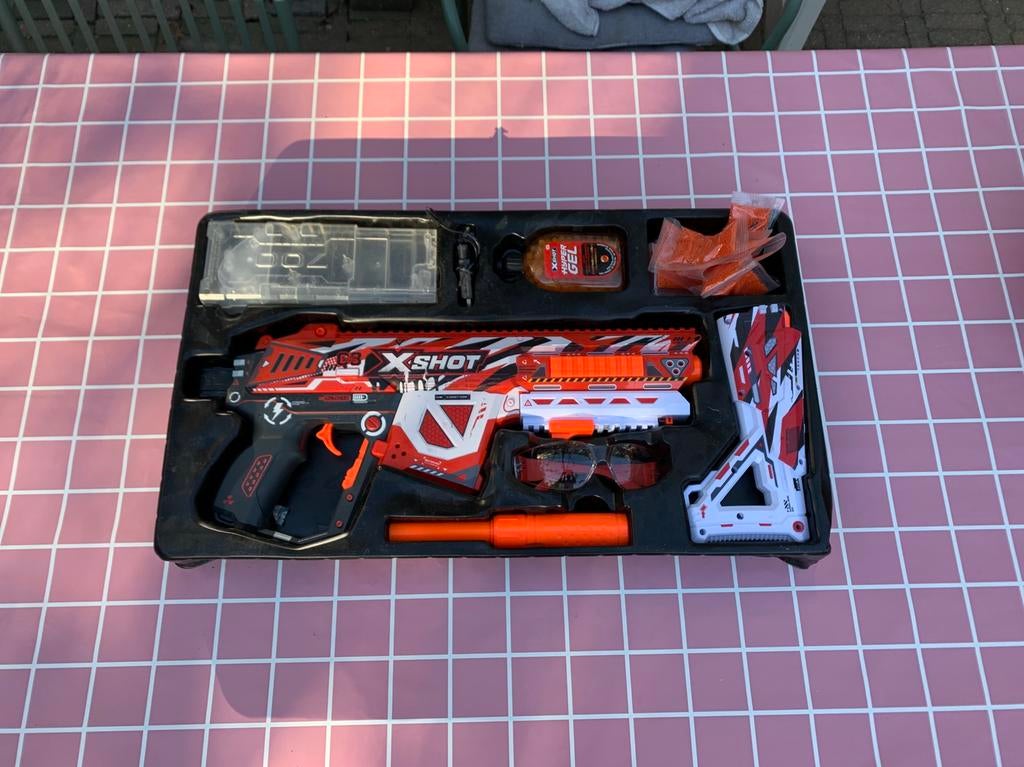 Xshot gel blaster, Ophalen of Verzenden, Zo goed als nieuw