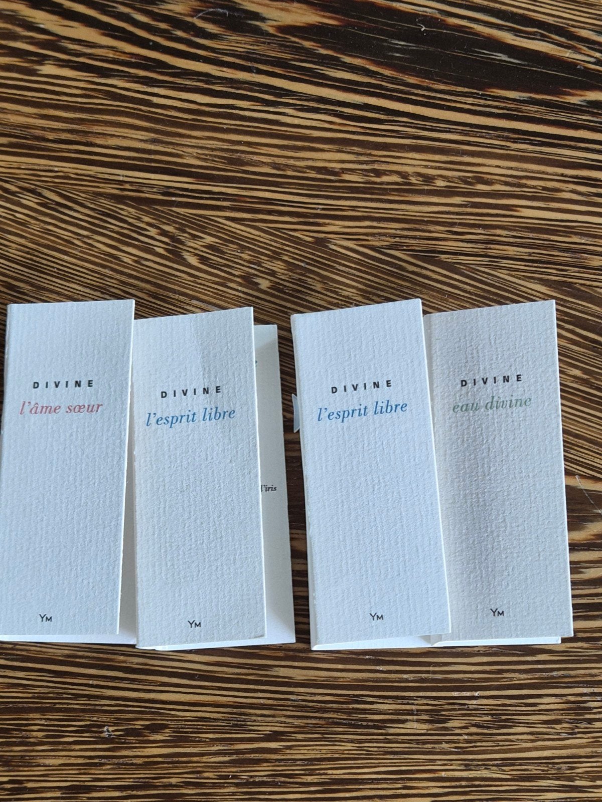 Divine Parfum Sampleset - L'âme soeur, L'esprit libre,, Verzenden, Nieuw