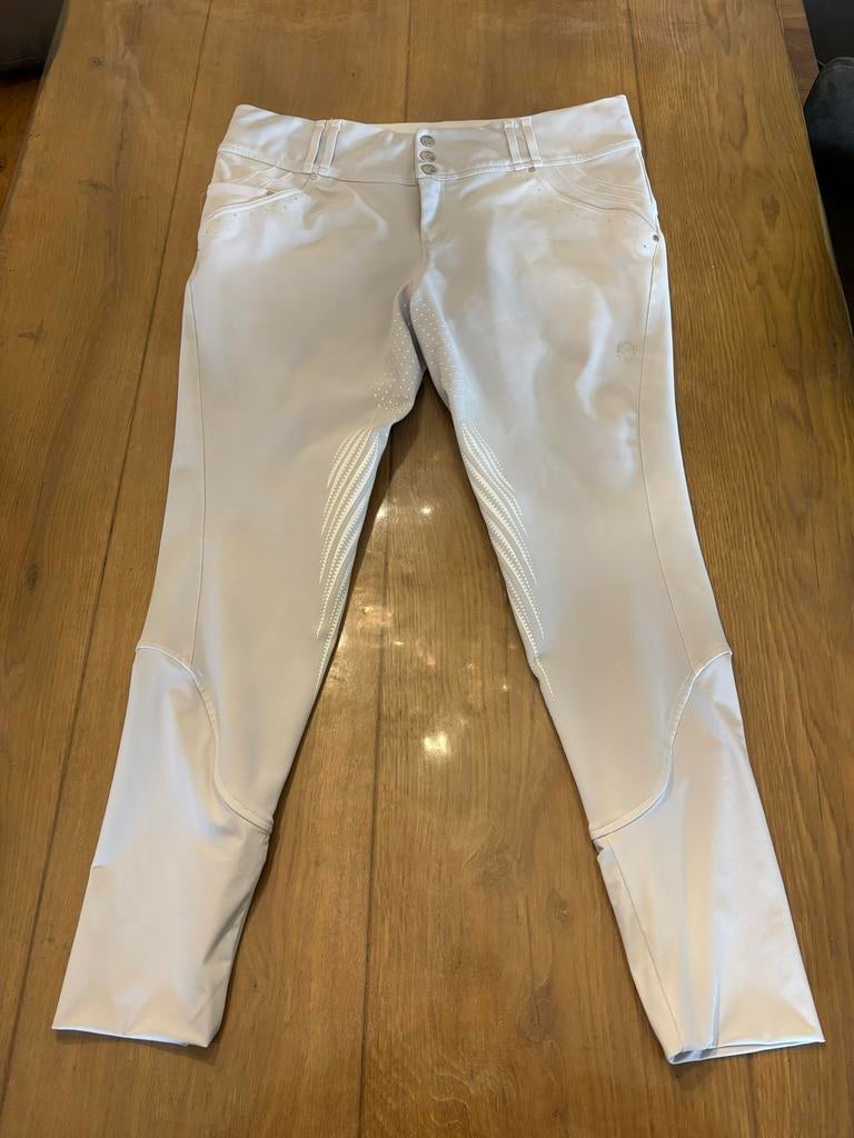 Witte rijbroek Samshield full grip maat 44, Ophalen of Verzenden, Overige soorten, Onderkleding