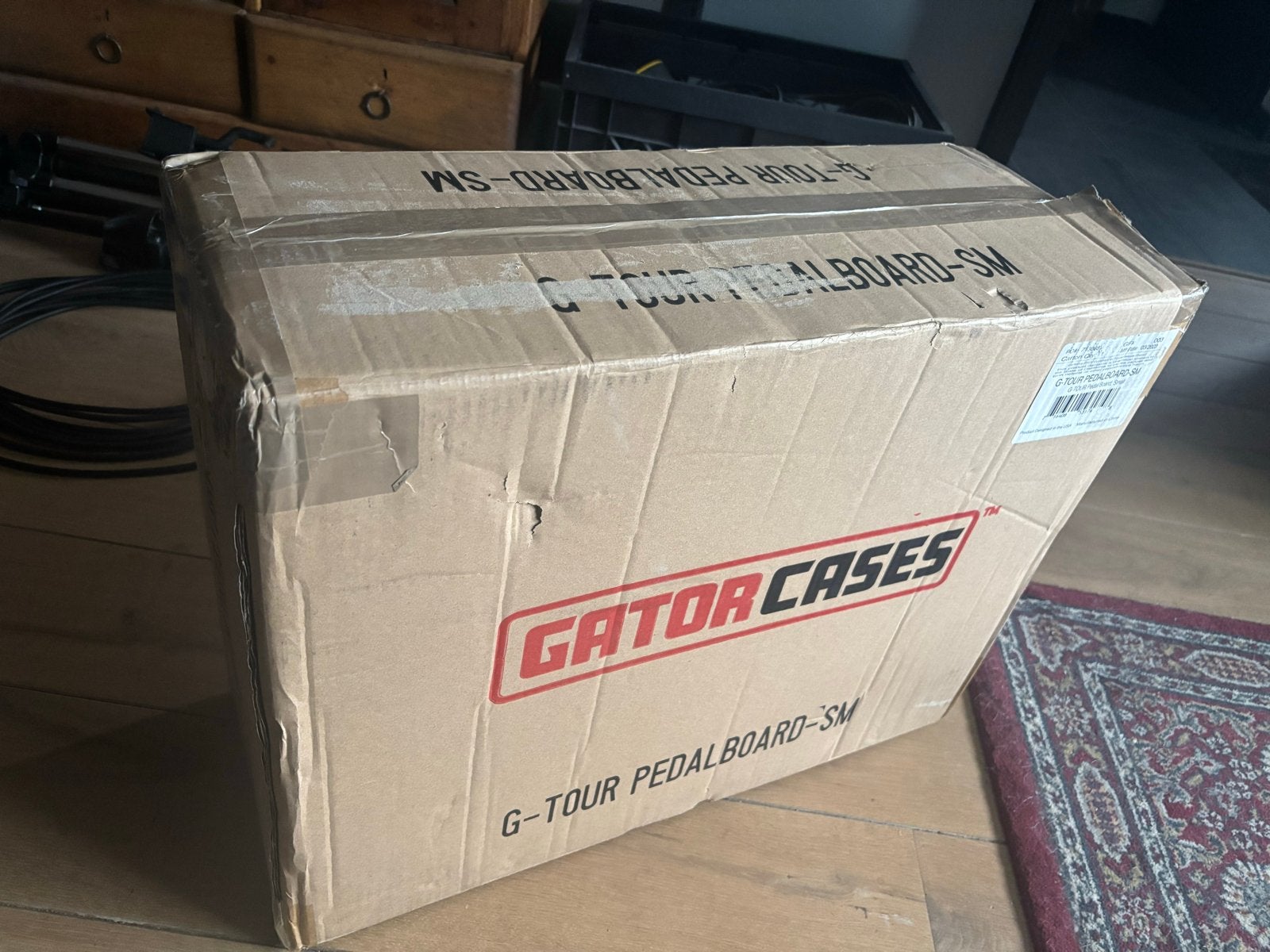 Nieuwe Gator G-TOUR PEDALBOARD-SM in doos, Ophalen of Verzenden, Nieuw, Overige typen