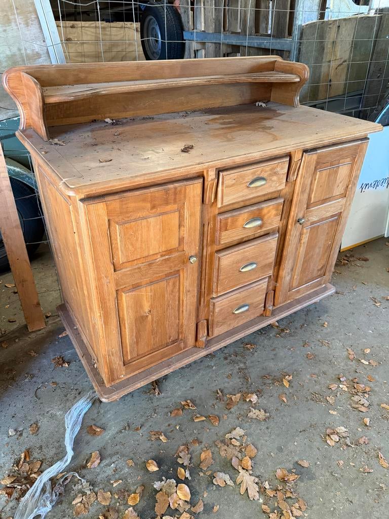 Houten Commode met Lades en Kastjes, Kinderen en Baby's, Kinderkamer | Commodes en Kasten, Ophalen, Gebruikt, 50 tot 70 cm, 100 cm of meer