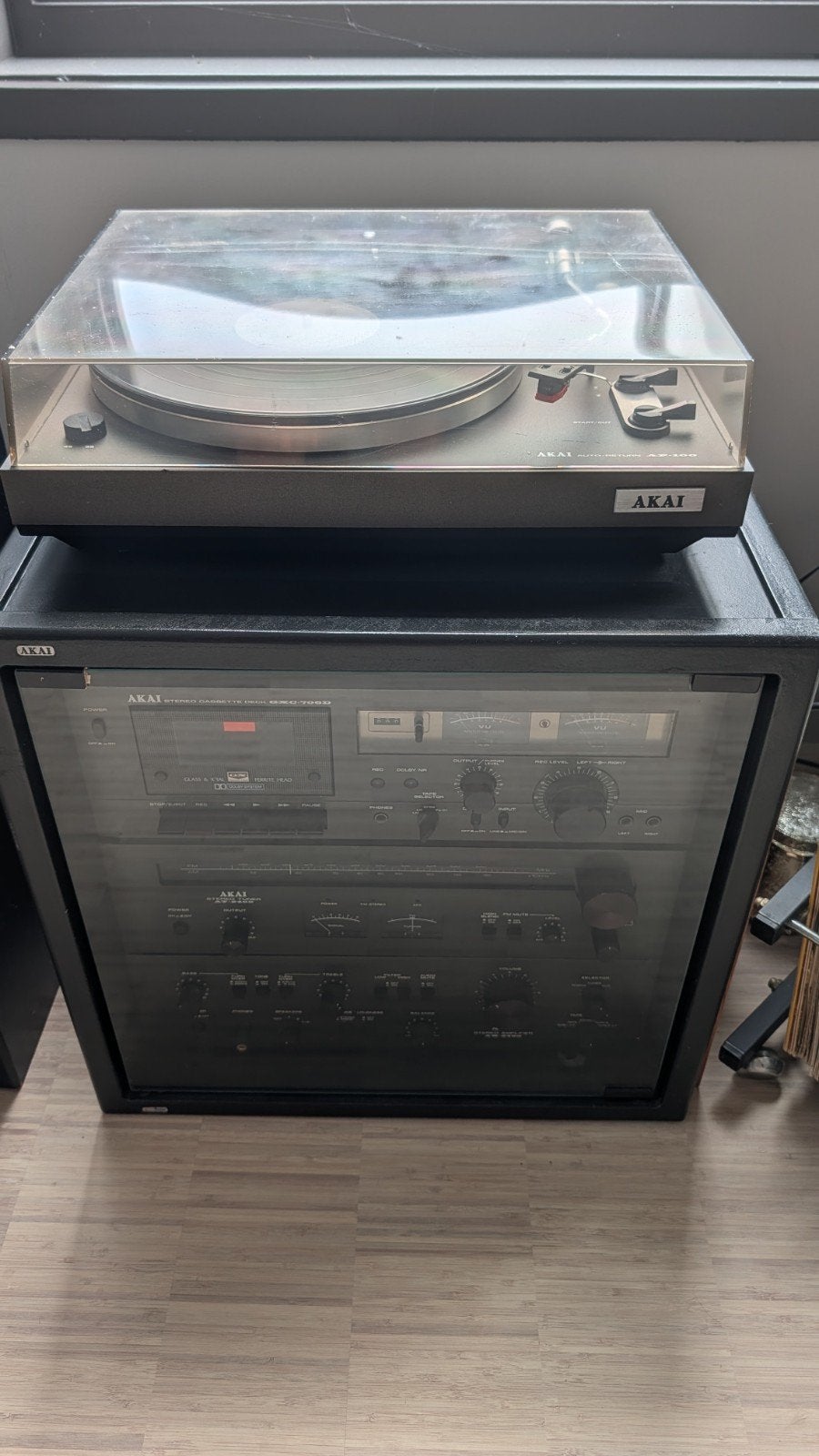 Akai Vintage Stereo Set, Ophalen