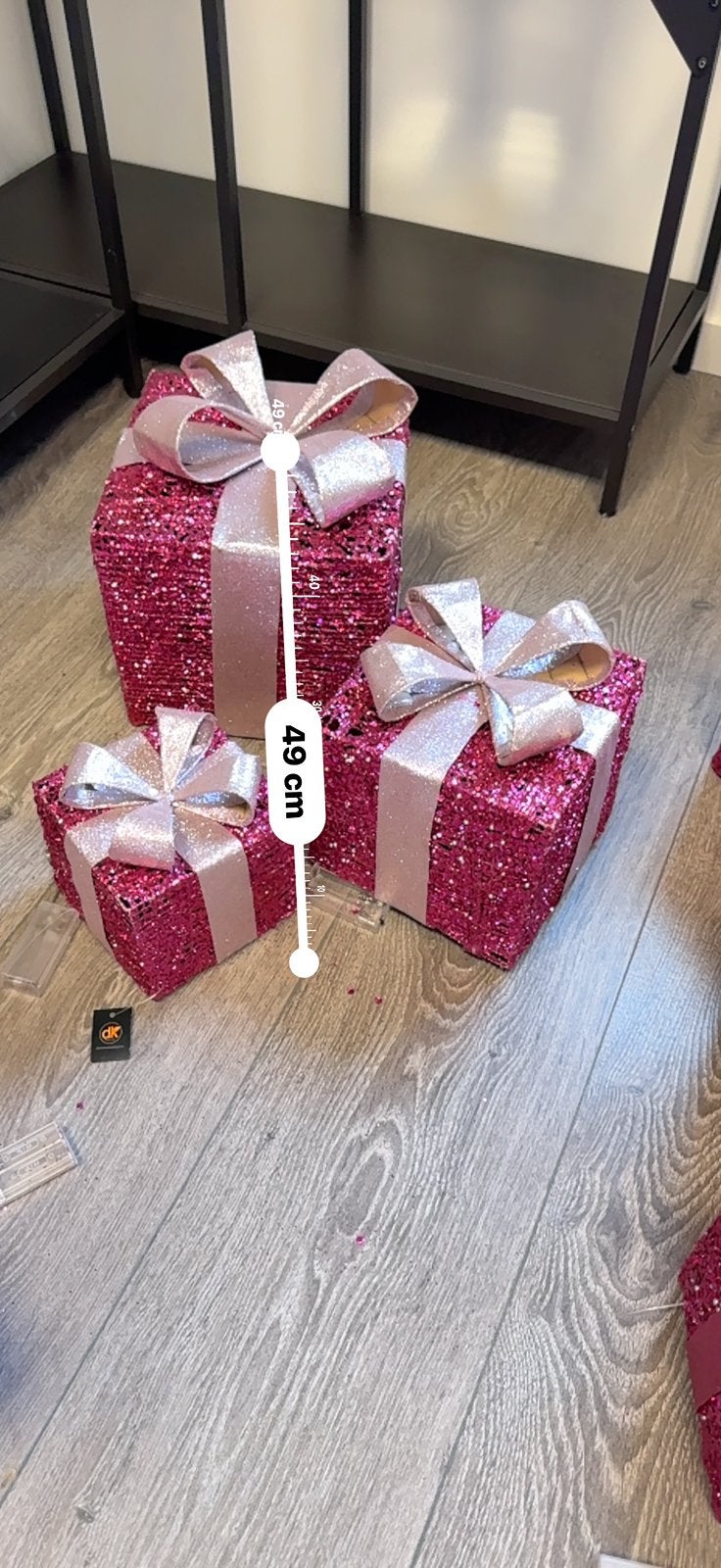 Etelqge/decoratie kado oakketten., Ophalen of Verzenden, Zo goed als nieuw