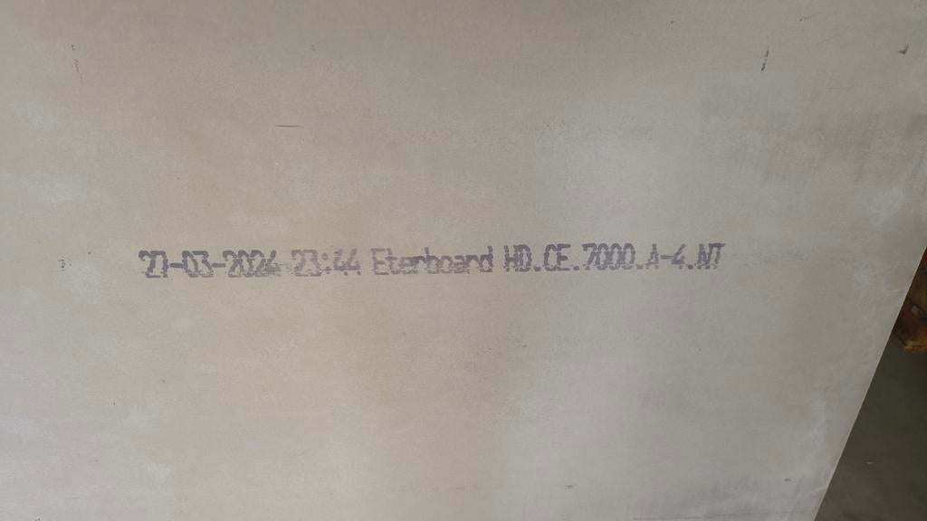 Eternit Eterboard HD vezelcement platen, Ophalen of Verzenden, Nieuw, Overige materialen, Minder dan 20 mm