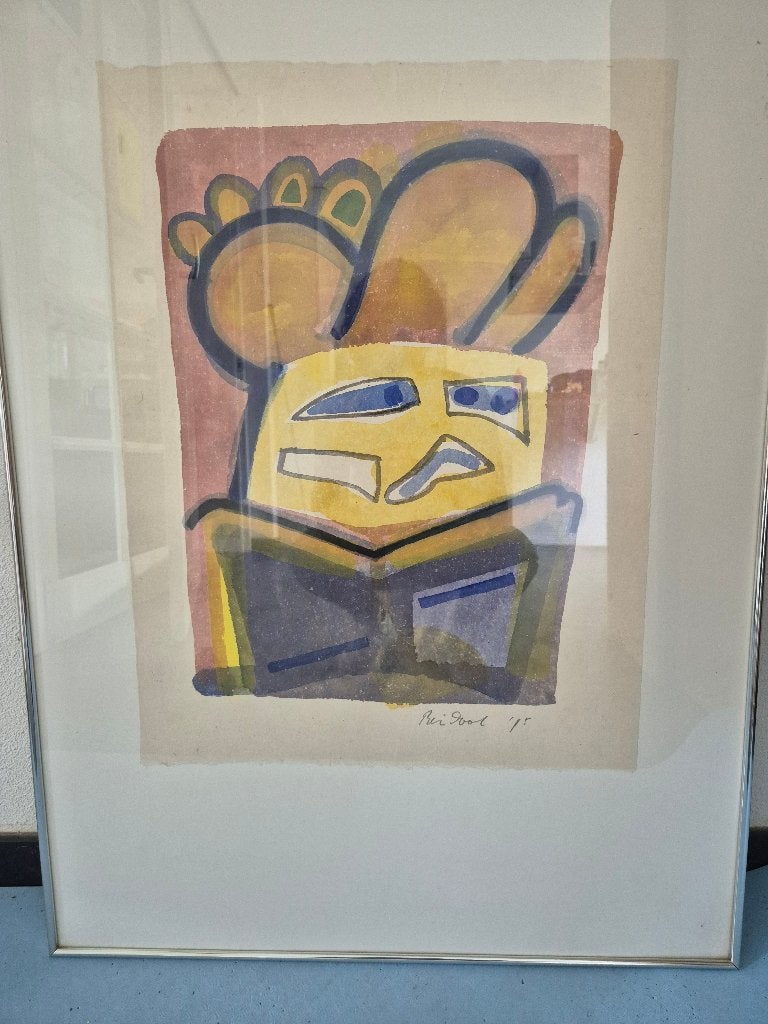 aquarel Rein Dool, Ophalen