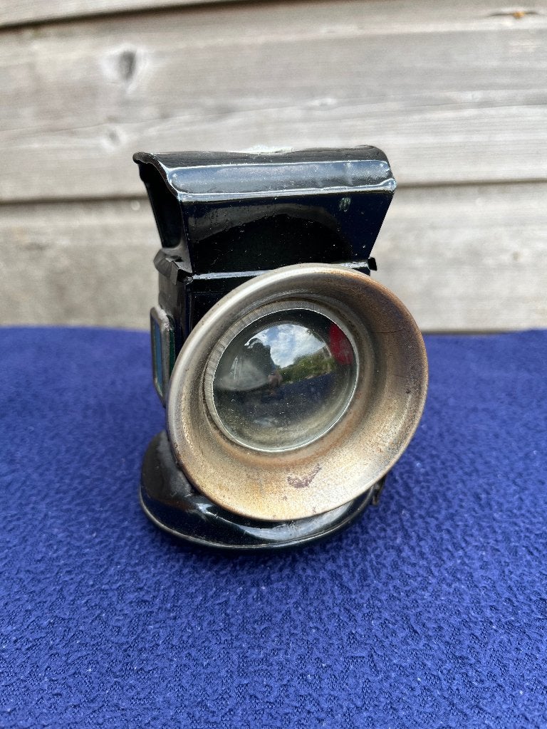 oldtimer fiets koplamp Rolex-Tajindia, Ophalen of Verzenden, Gebruikt, Overig, Voorlicht