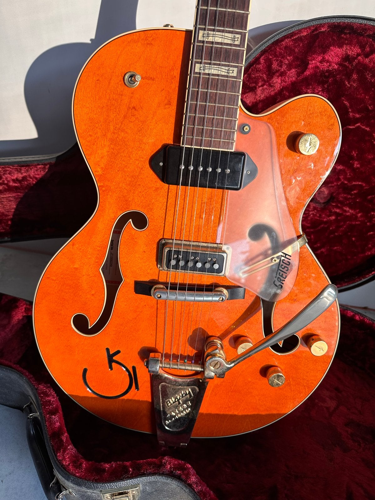 Gretsch 6120 eddie cochran signature, Muziek en Instrumenten, Ophalen, Zo goed als nieuw, Hollow body, Overige merken