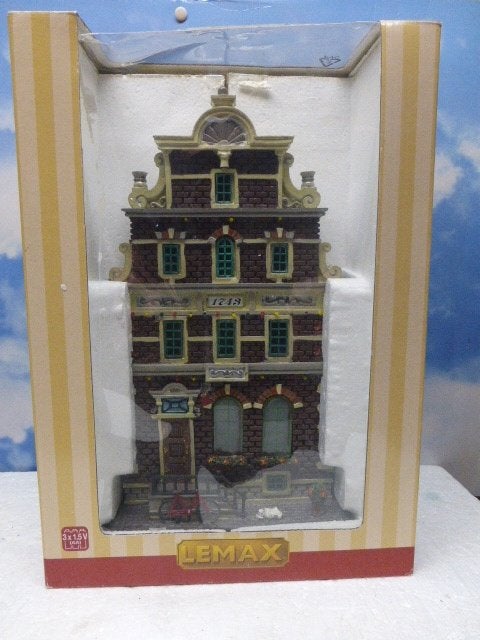 lemax facade Mr. van Halen kerstdorp kersthuisje grachten, Ophalen of Verzenden