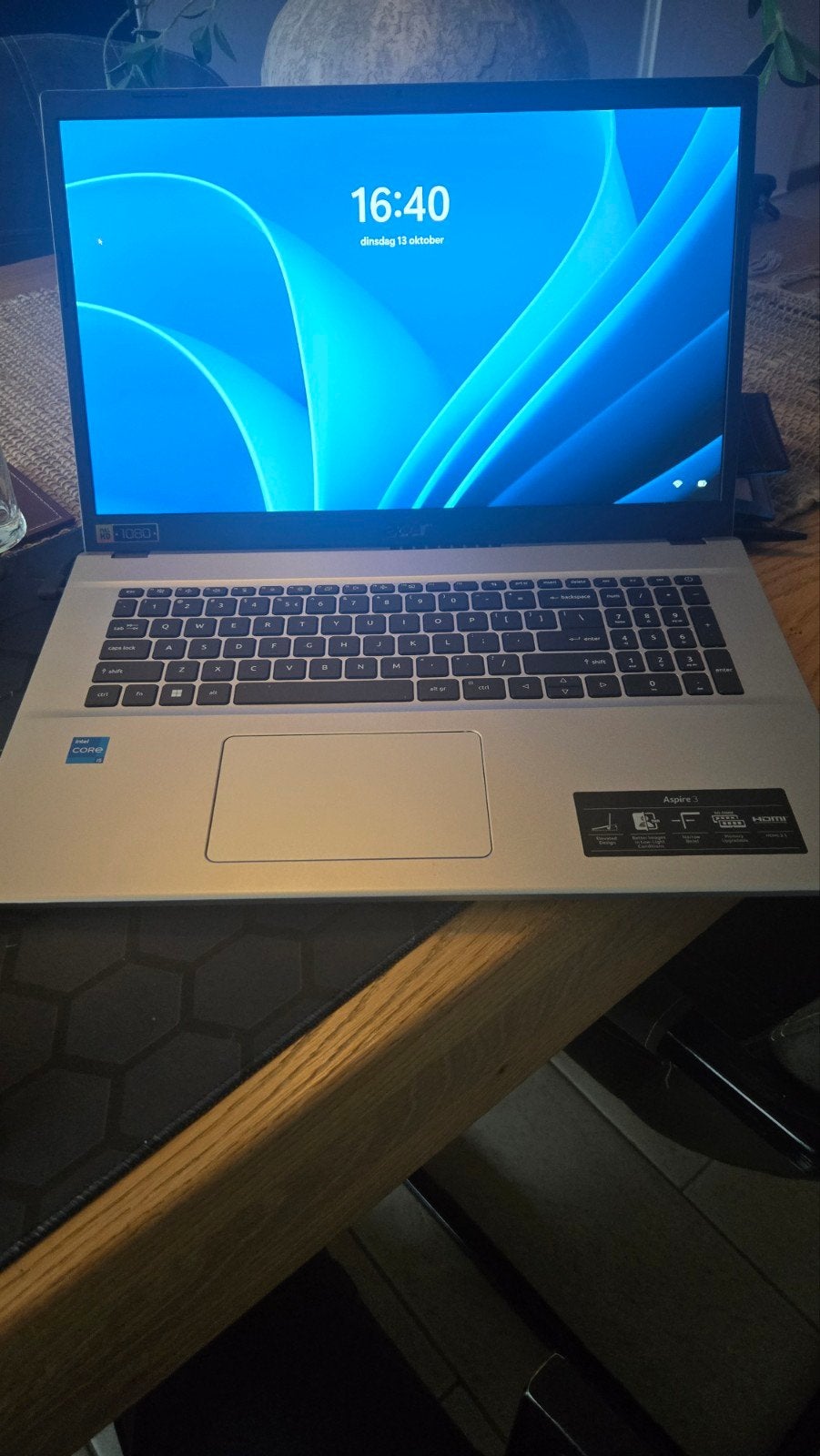 acer aspire 3 Acer Aspire 3 (A317-54-51S4) 500gb, Computers en Software, Ophalen, Qwerty, Zo goed als nieuw, SSD
