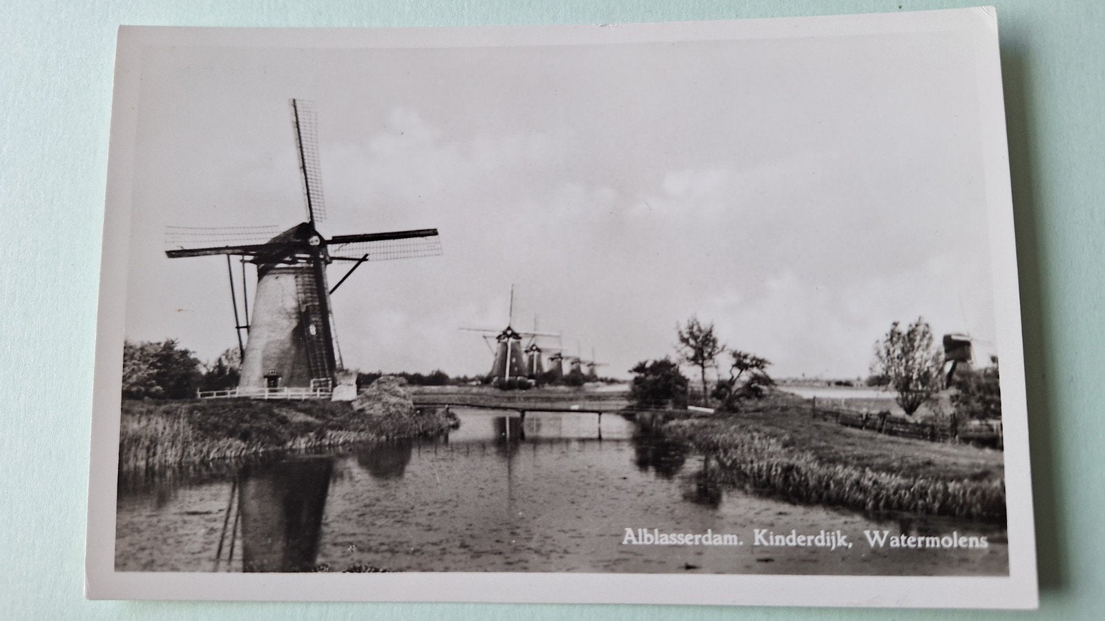 Alblasserdam, Kinderdijk, Molens, Verzamelen, Ansichtkaarten | Nederland, Ophalen of Verzenden, Voor 1920, Zuid-Holland