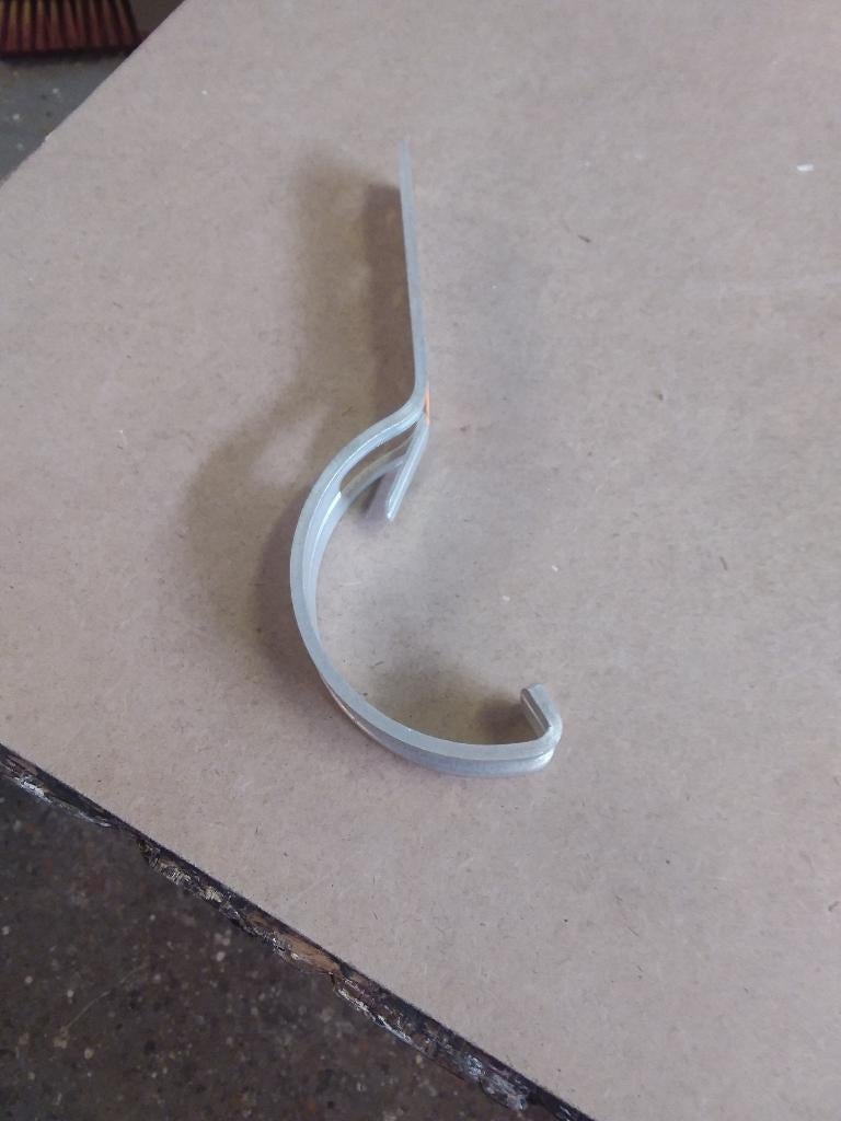 Restpartij dakgoot, buis, hulpstukken. Zink en pvc., Ophalen, Overige materialen, Nieuw, Minder dan 2 meter