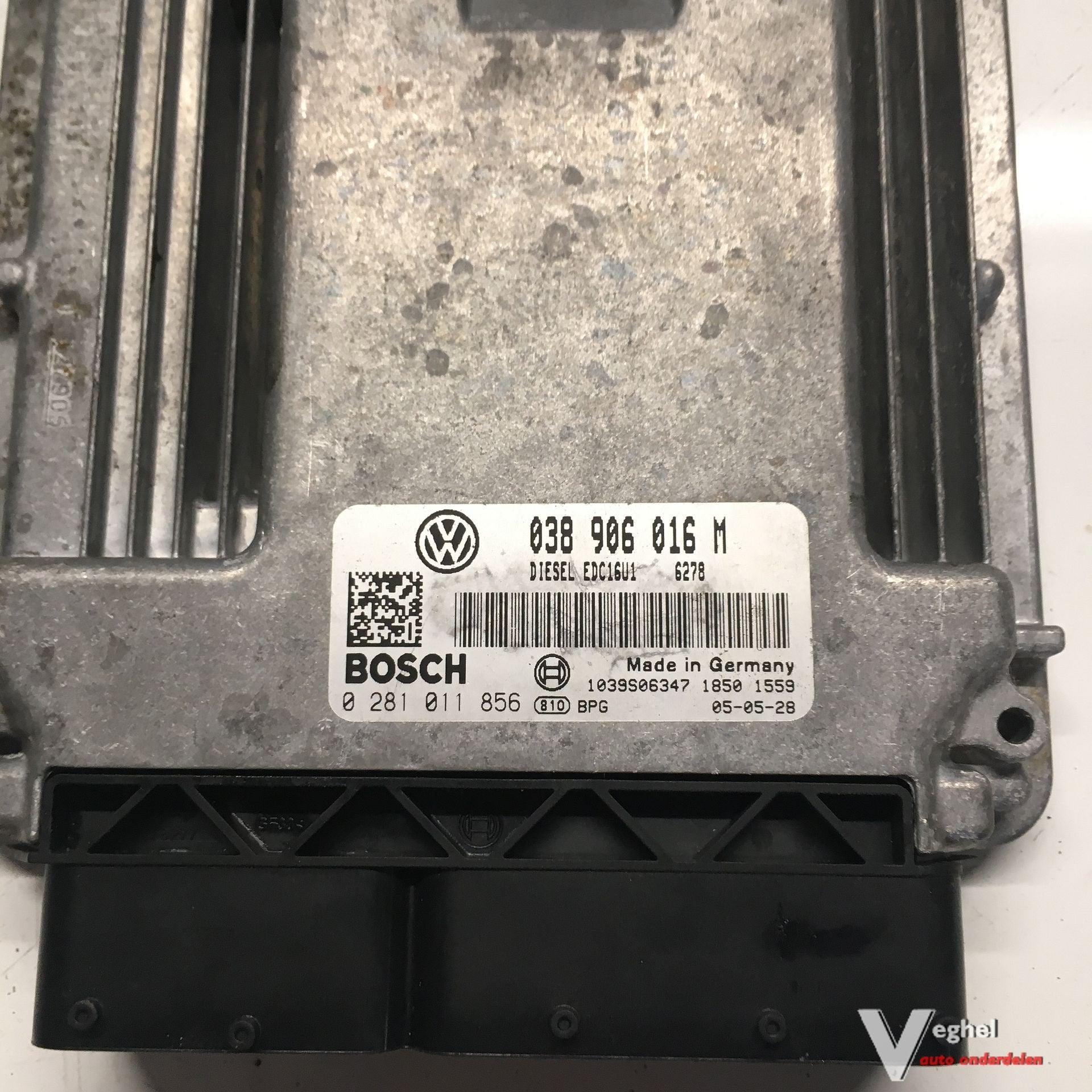 Vw Transporter T5 1.9 Diesel 2005  ECU  038 906 016 M, Gebruikt, -, -, Ophalen of Verzenden