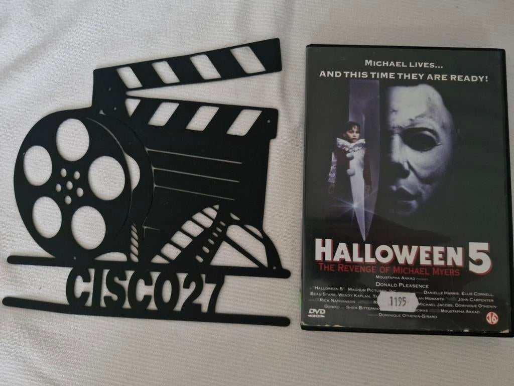 Halloween 5, Cd's en Dvd's, Dvd's | Horror, Vanaf 16 jaar, Ophalen of Verzenden, Gebruikt, Slasher