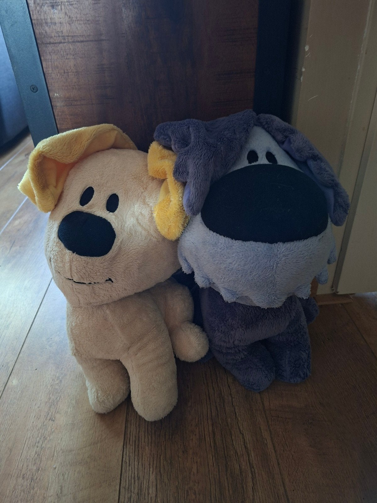 Woezel en Pip knuffels 30 centimeter, Gebruikt, Middelgroot (20 tot 80 cm), Beige, Hond