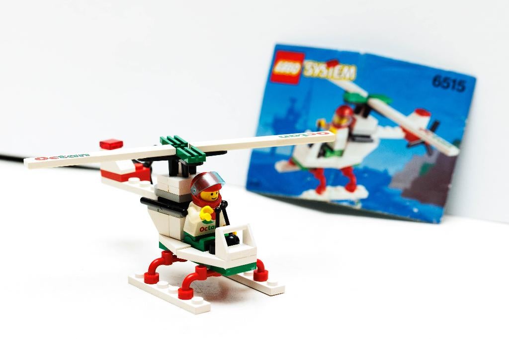 LEGO 6515 Classic Town: Airport:Stunt Helicopter, Ophalen of Verzenden, Gebruikt, Lego, Overige thema's