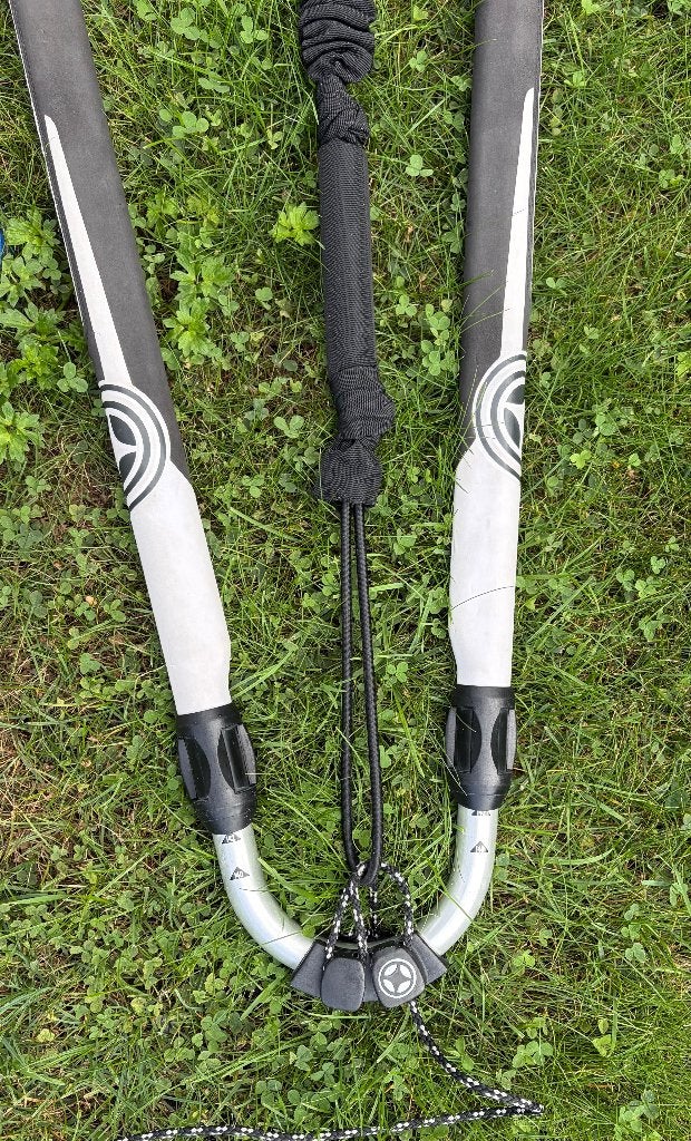 Windsurf giek Unifiber Aluminium HD V-grip 140-190, Watersport en Boten, Windsurfen, Gebruikt, Verstelbaar, Unifiber, Ophalen