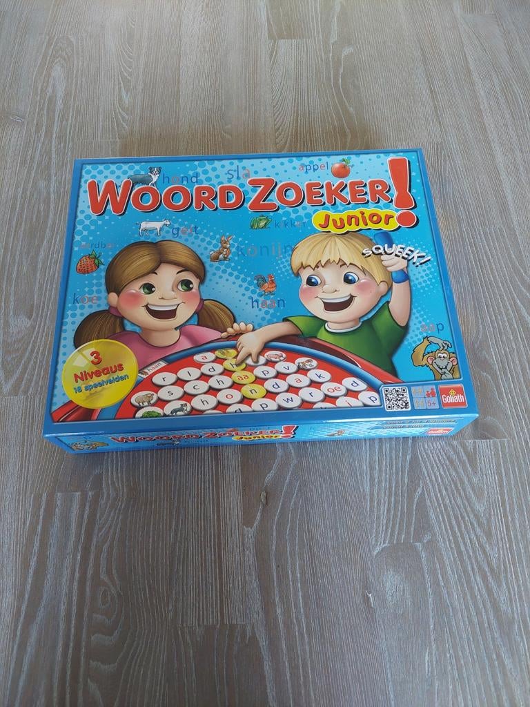 Woordzoeker junior, Een of twee spelers, Ophalen of Verzenden, Zo goed als nieuw, Goliath