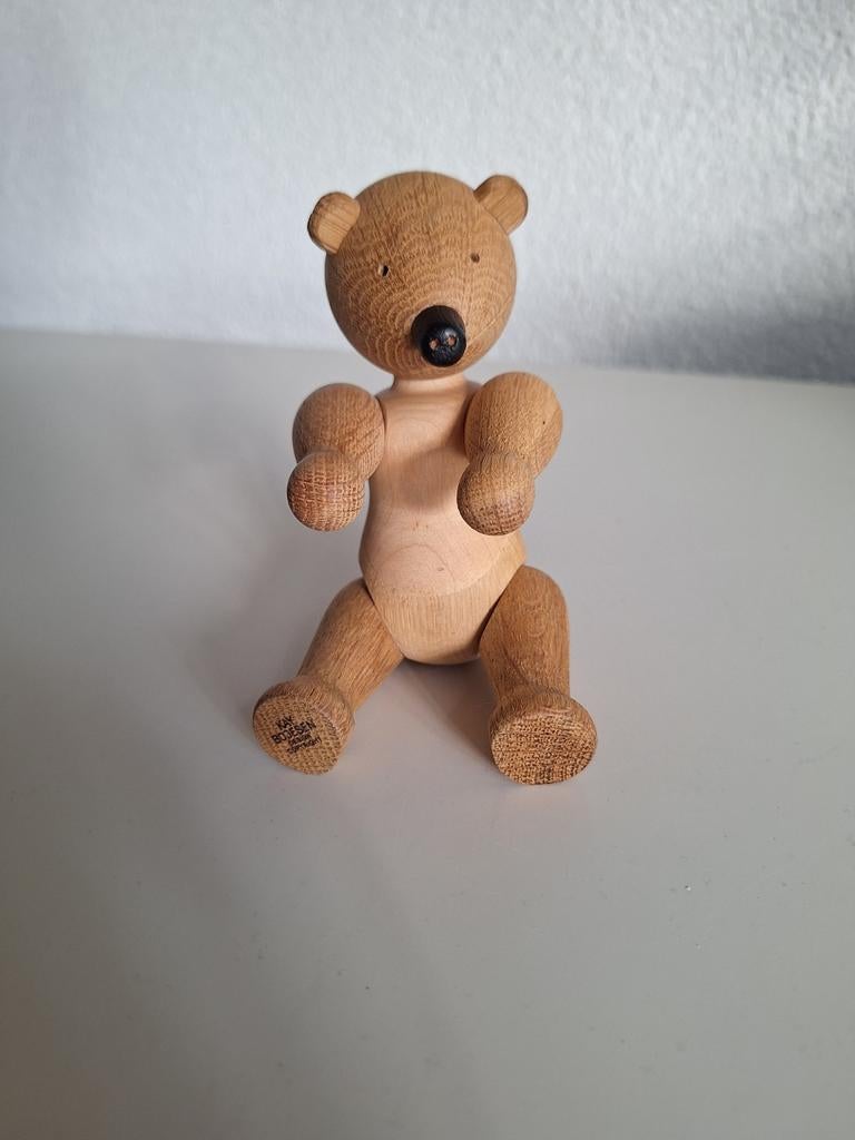 Kaj Bojesen Houten Beertje - Goede Staat, Antiek en Kunst, Ophalen of Verzenden