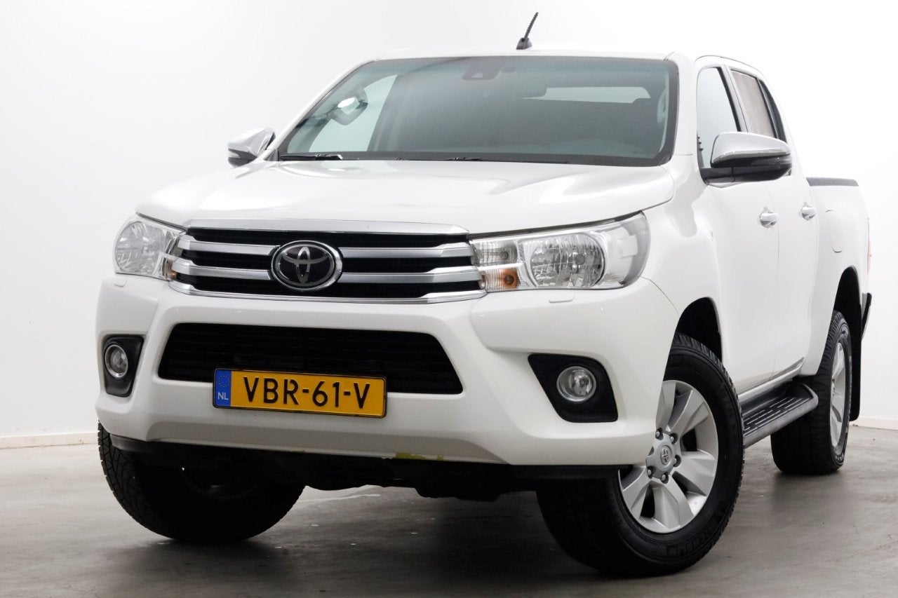 Toyota Hilux 2.4 D-4D-F 150pk E6 4WD 4x4 Double Cab Automaat, Automaat, Dealer onderhouden, Electronic Stability Program (ESP)