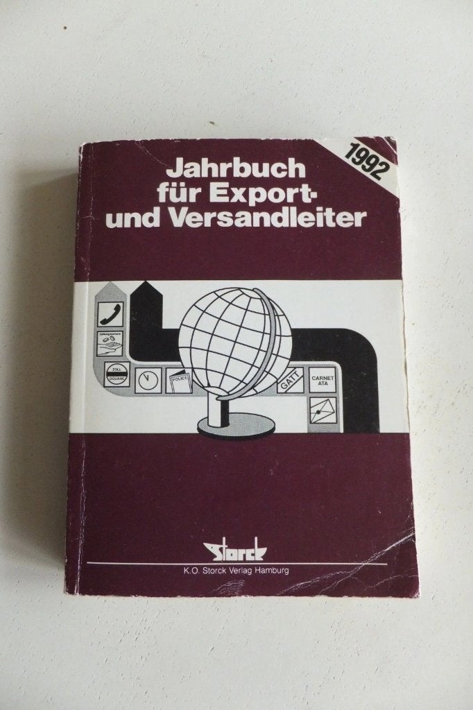 Boek Jahrbuch für Versandleiter Hamburg haven expeditie, Verzamelen, Scheepvaart, Gebruikt, Boek of Tijdschrift, Motorboot, Ophalen of Verzenden