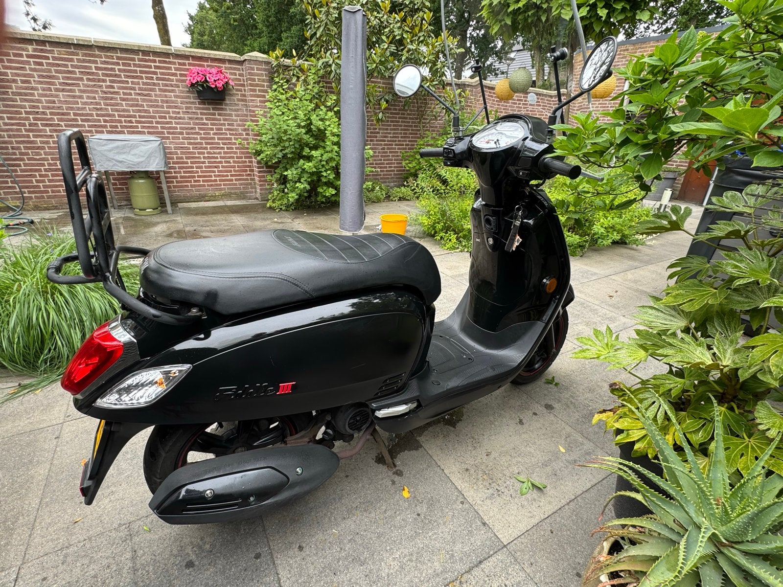 Sym Fiddle 3 Bromscooter uit 2020 - Goed Onderhouden, Ophalen, Maximaal 45 km/u, Zo goed als nieuw, Benzine
