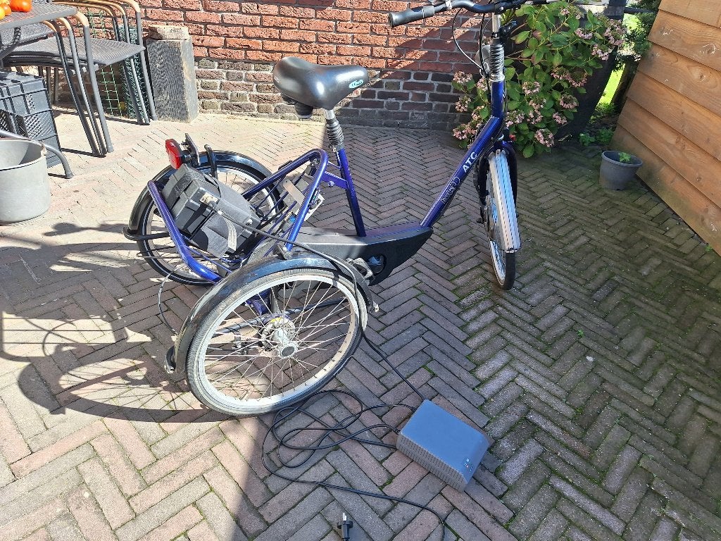 Driewiel fiets met elektrische ondersteuning, Ophalen, Gebruikt