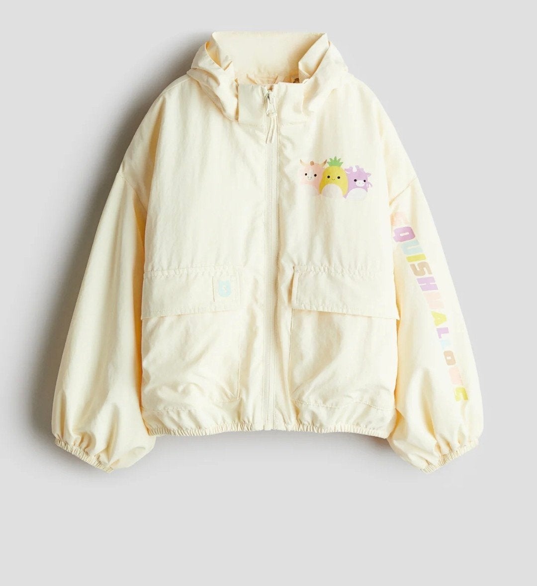 H&M Squishmallow Windbreaker Jas, Ophalen of Verzenden, Nieuw, Meisje, Jas