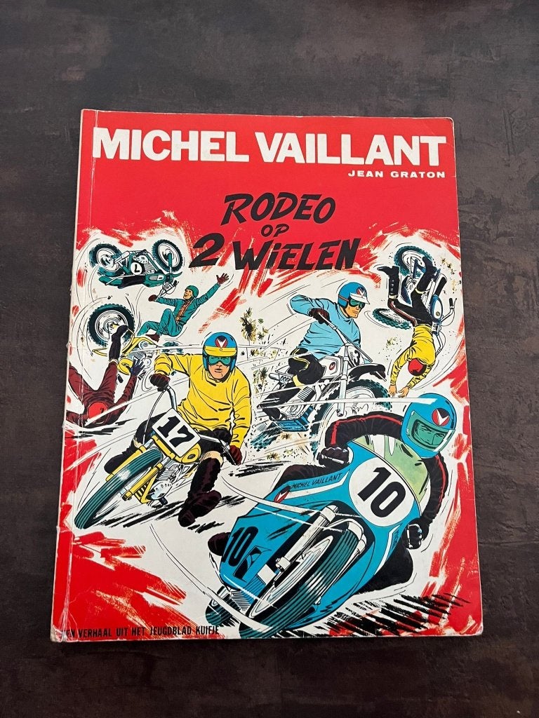 Michel Vaillant – Rodeo Op 2 Wielen, Eén stripboek, Ophalen of Verzenden, Zo goed als nieuw