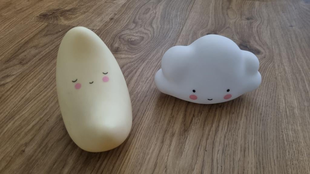 Leuke maan en wolk lampjes, Ophalen, Zo goed als nieuw, Lamp