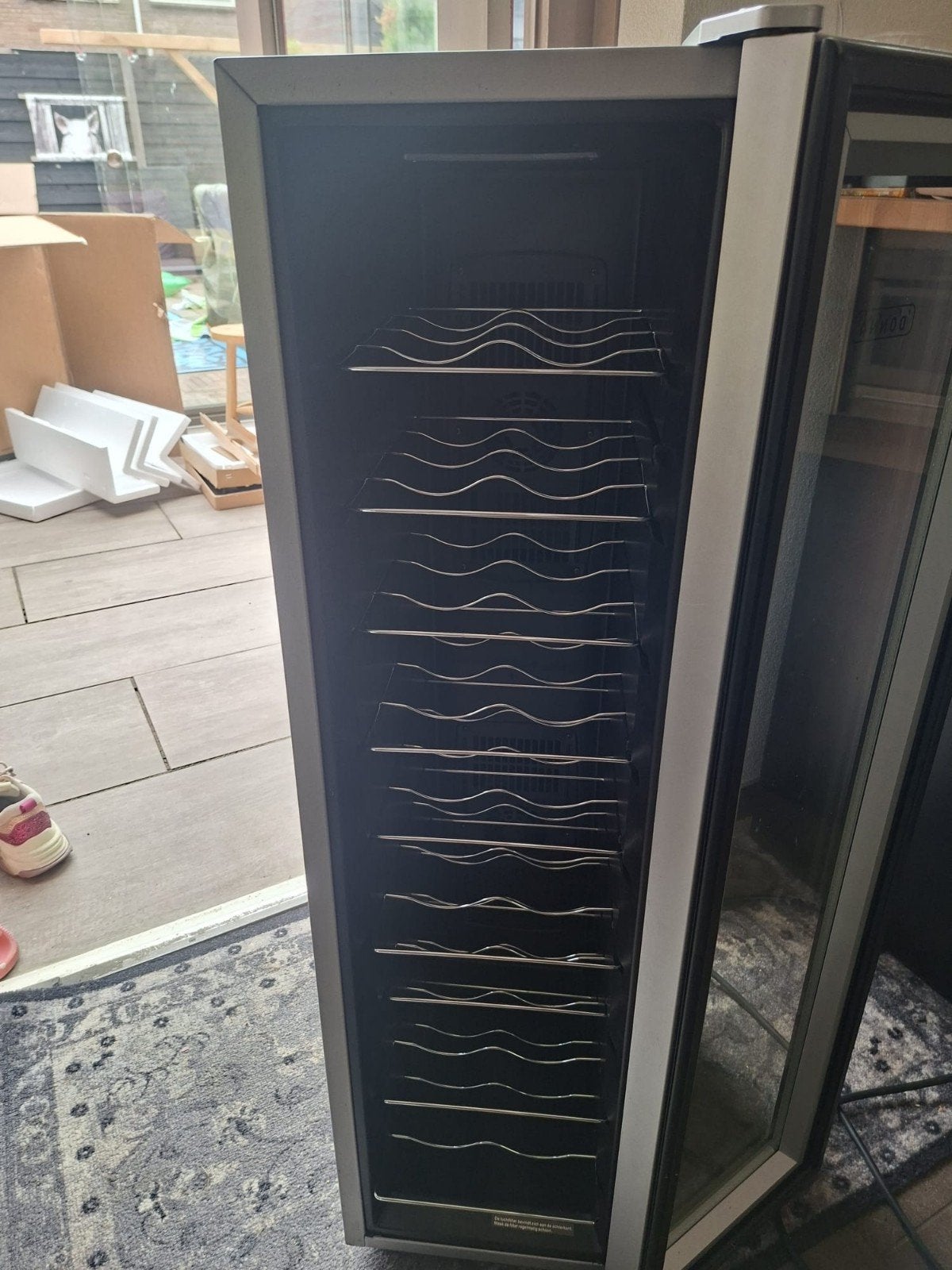 Wijnkast, Witgoed en Apparatuur, Minder dan 75 liter, Ophalen, Zonder vriesvak