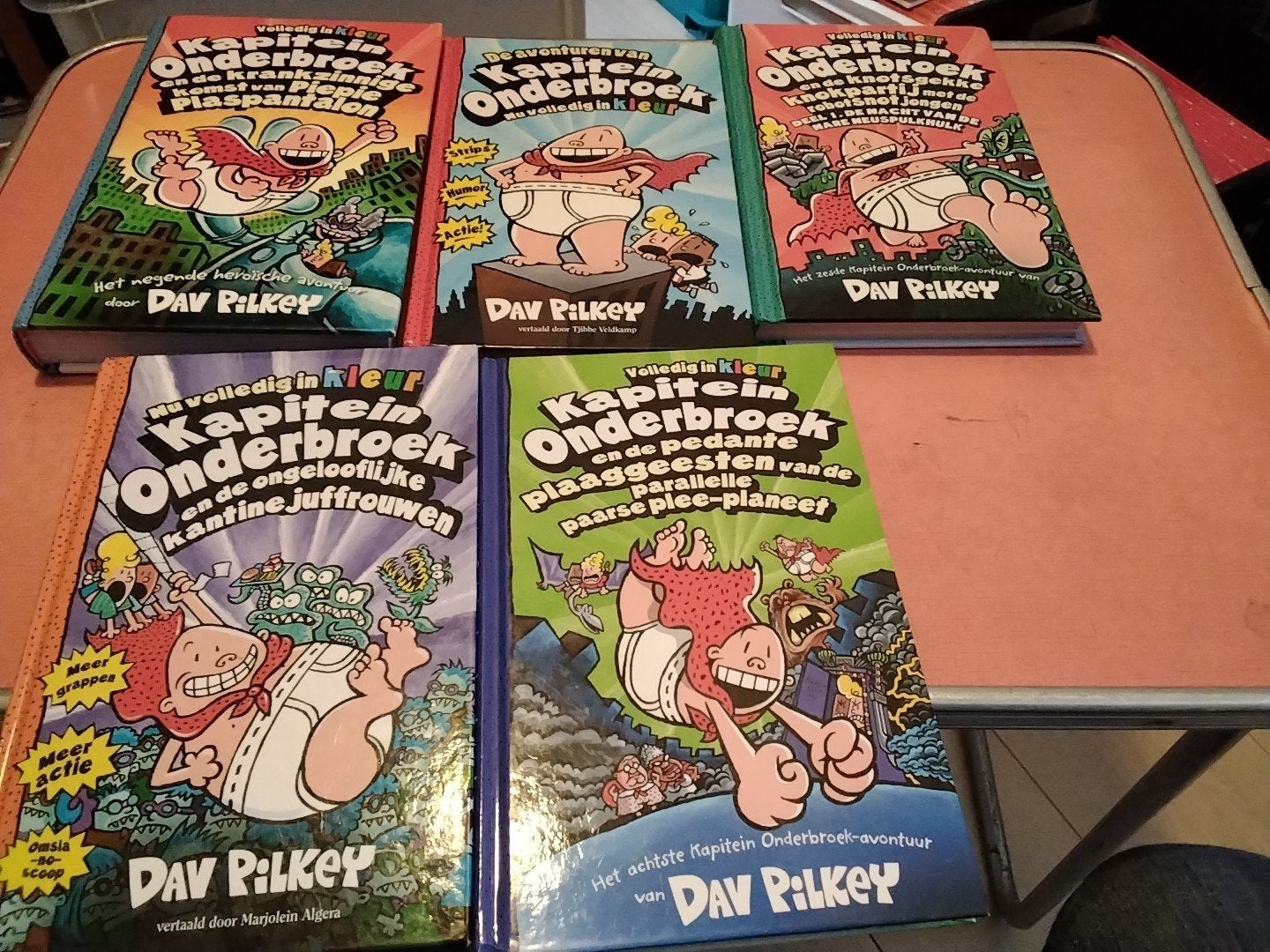 dav pilkey kapitein onderbroek € 10 per stuk zie omschrijvin, Ophalen of Verzenden, Zo goed als nieuw