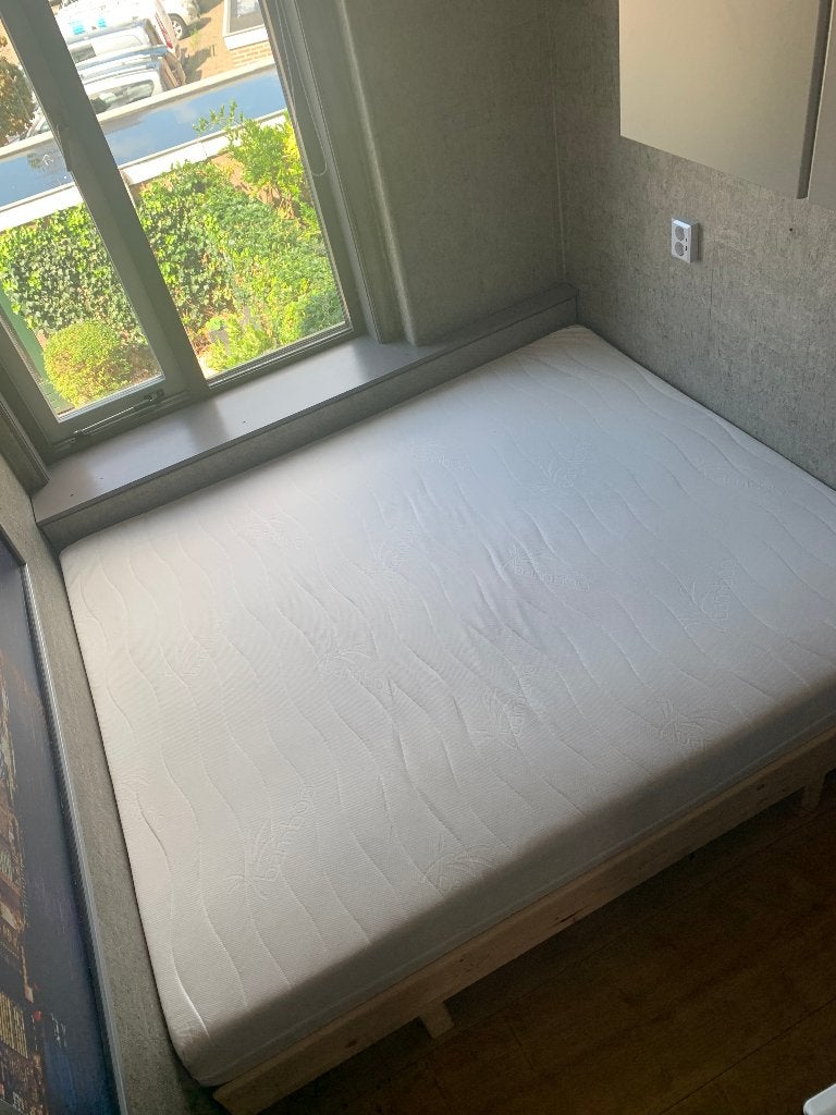 Matras 190x160x20cm, Ophalen, Tweepersoons, 190 cm of minder, Zo goed als nieuw