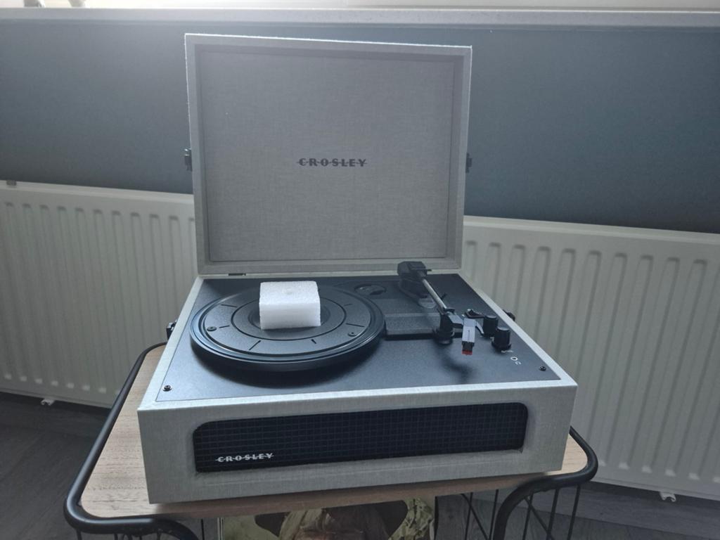 Crosley Voyager Platenspeler, Ophalen, Zo goed als nieuw, Platenspeler, Overige merken