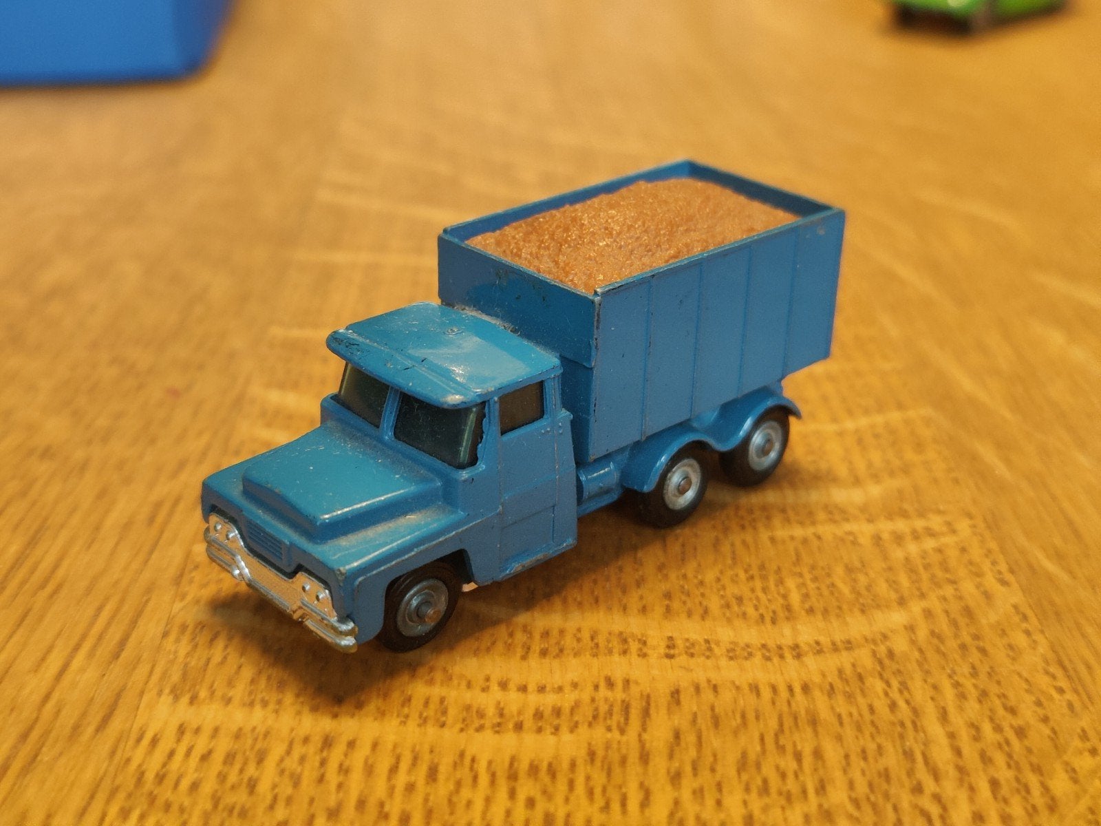 Husky Guy Warrior Truck BLAUW, Ophalen of Verzenden, Zo goed als nieuw, Bus of Vrachtwagen