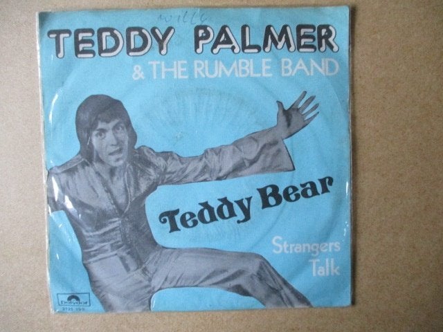 s3914 teddy palmer - teddy bear, Cd's en Dvd's, Ophalen, Gebruikt, 7 inch, Overige genres