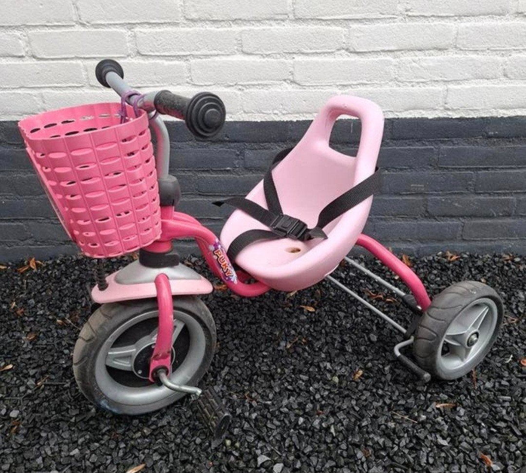 Roze puky driewieler, Ophalen, Gebruikt