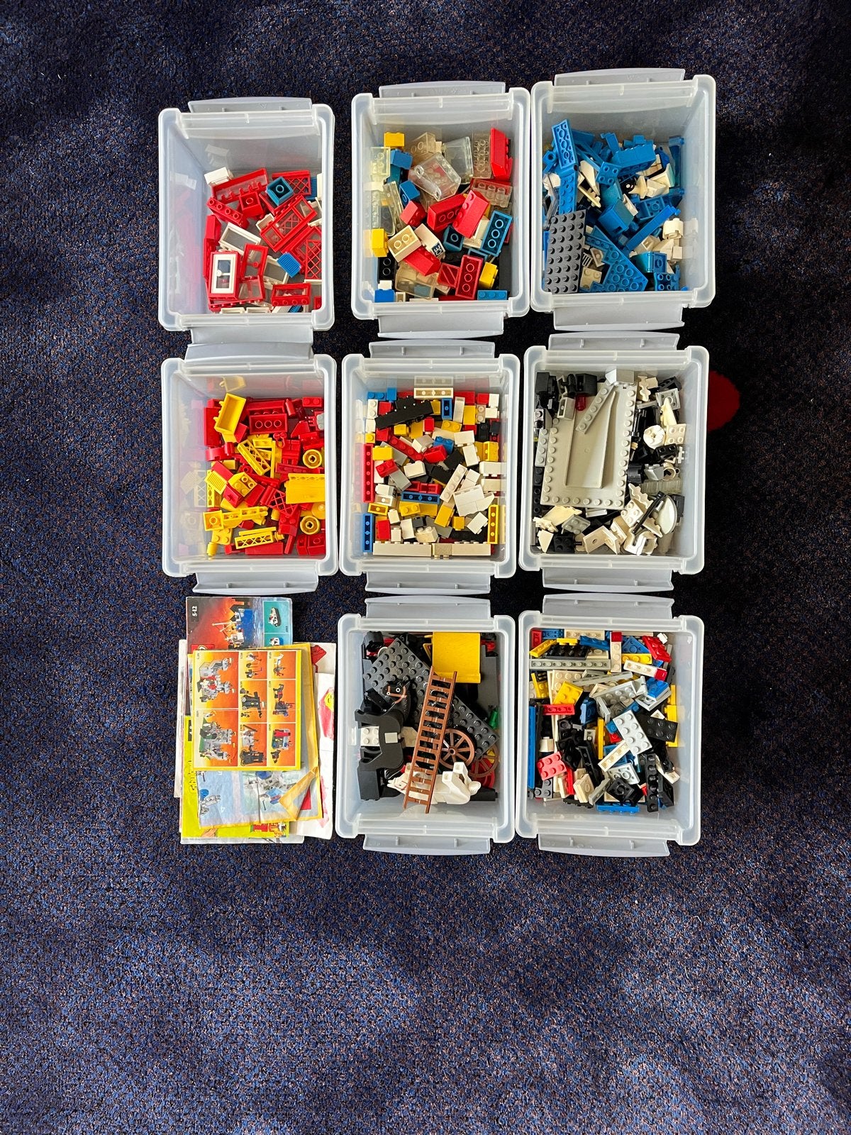 Grote doos gesorteerde en gewassen LEGO, Ophalen of Verzenden, Gebruikt, Overige merken