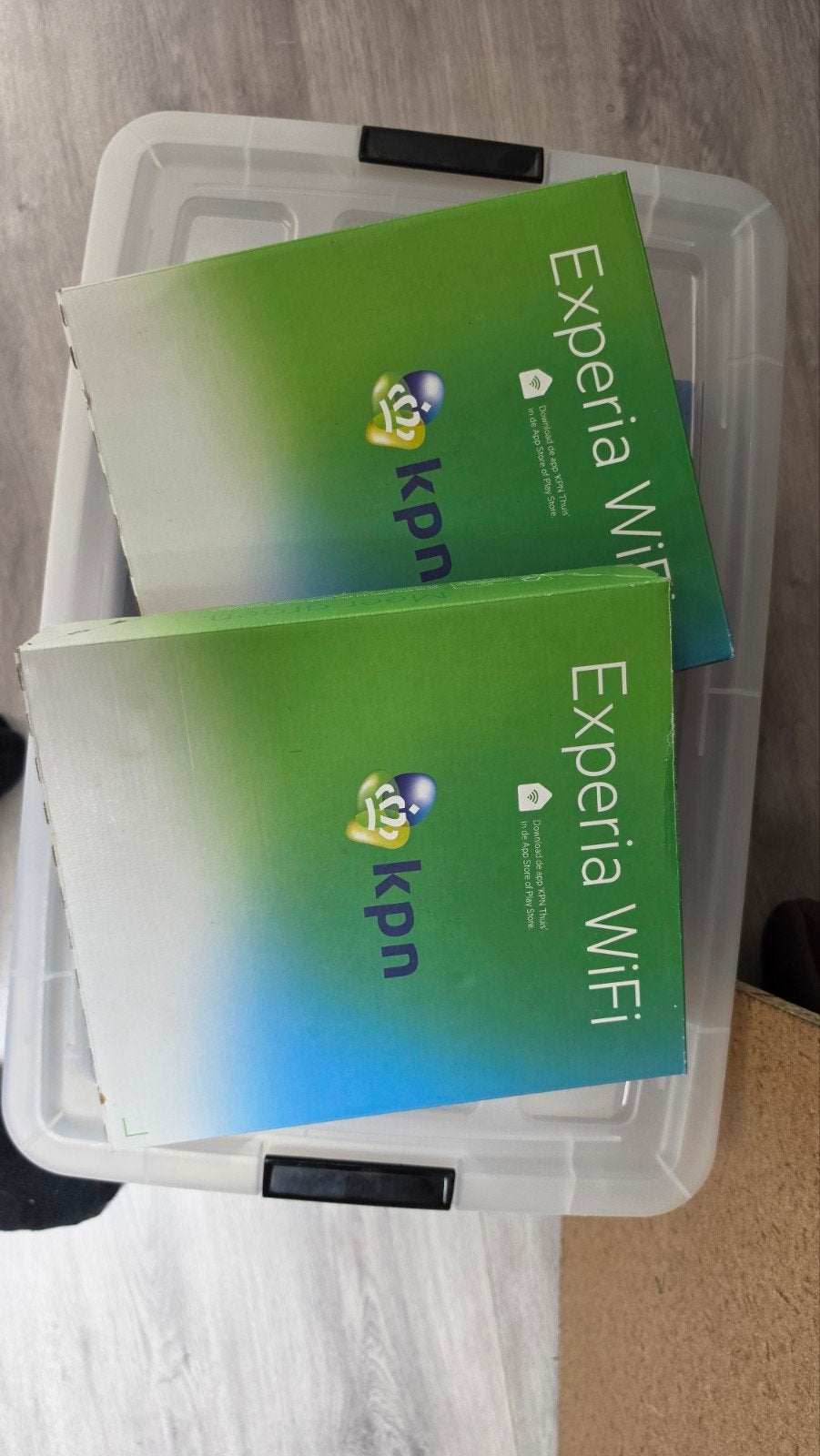 KPN Experia WiFi versterker (2 stuks), Computers en Software, Ophalen of Verzenden, Nieuw, Router, KPN