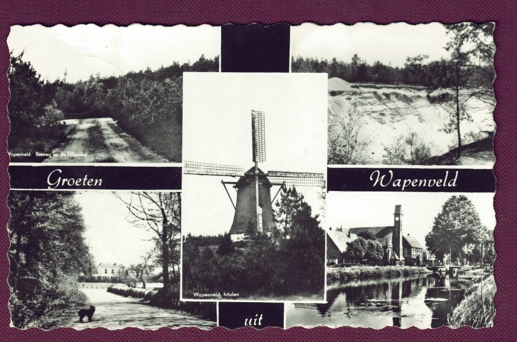Wapenveld (gem. Heerde) - Groeten uit - 1966, Verzamelen, Ansichtkaarten | Nederland, Ophalen of Verzenden, 1960 tot 1980, Gelopen