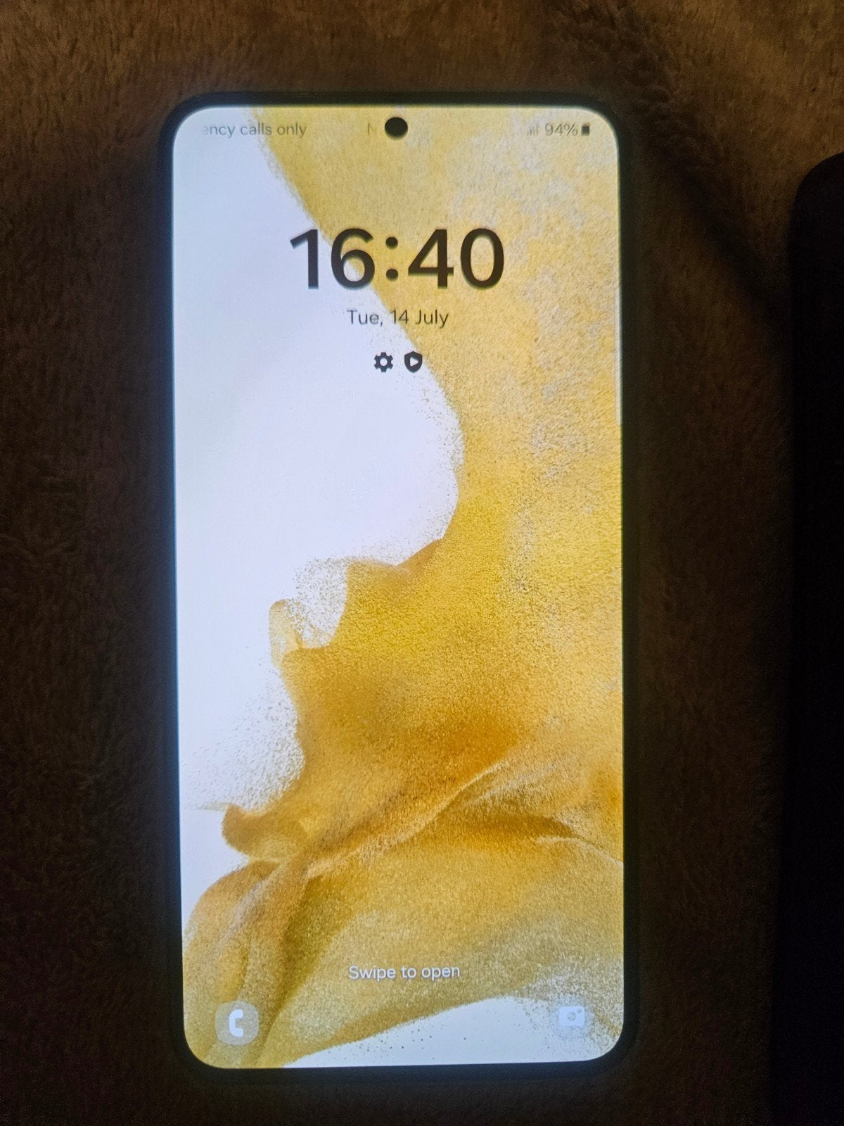 Samsung Galaxy S22 128GB - Goed onderhouden, simlockvrij, Telecommunicatie, Mobiele telefoons | Samsung, Ophalen, Zwart, Zo goed als nieuw