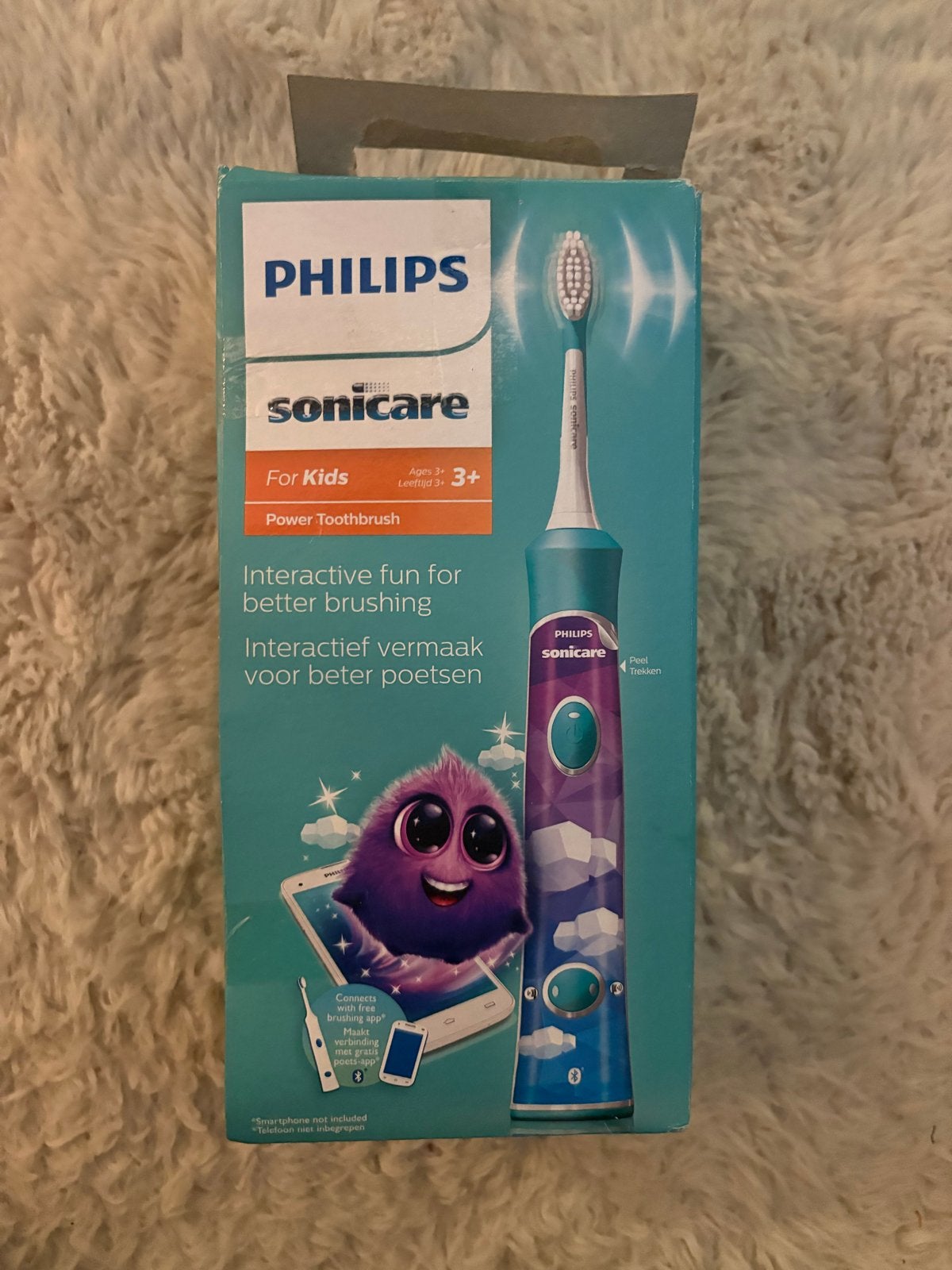 Philips Sonicare For Kids Power Tandenborstel Nieuw in Doos, Ophalen of Verzenden, Nieuw