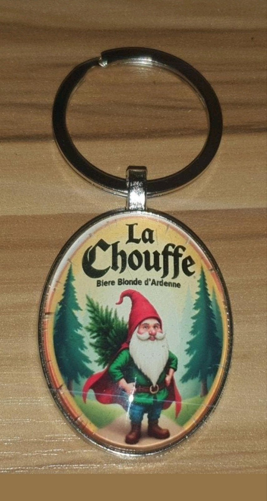 La chouffe sleutelhanger, Ophalen of Verzenden, Nieuw, Overige typen, Overige merken