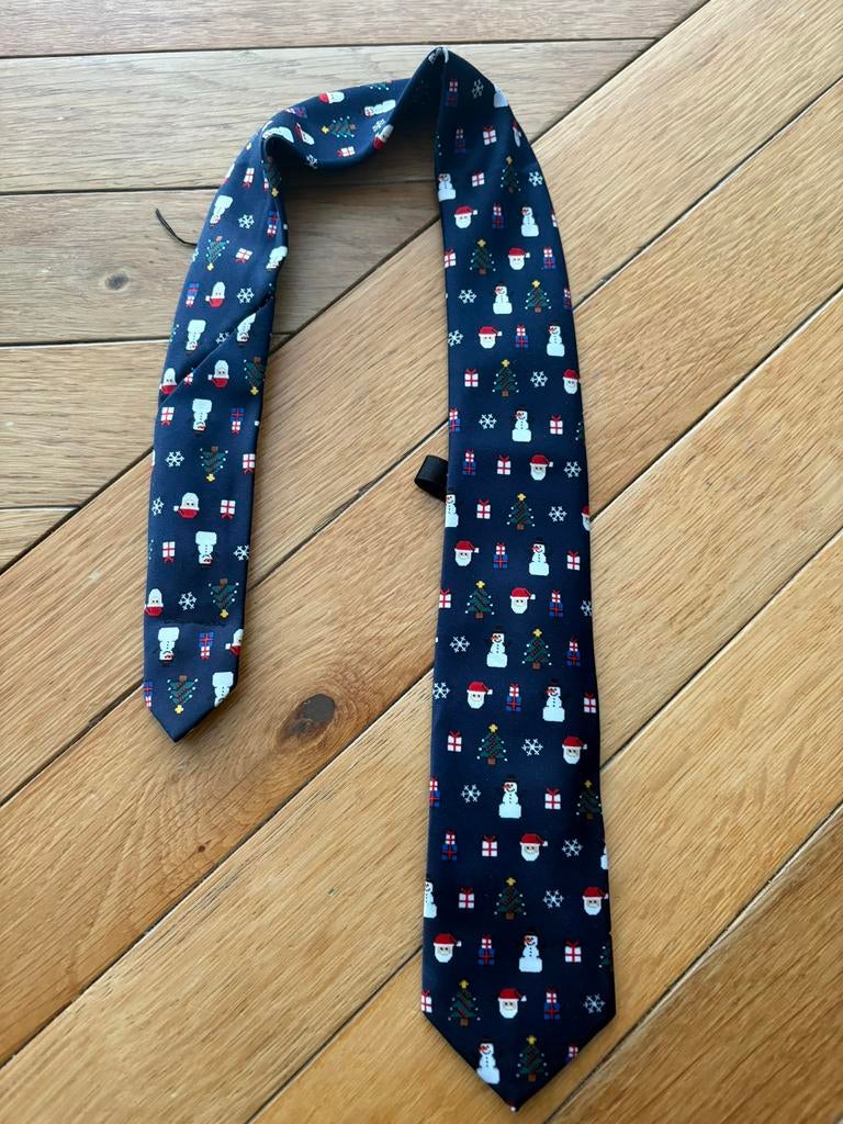 Stropdas met gezellig kerstmotief, 64cm lang, Ophalen of Verzenden, Zo goed als nieuw, Jongen