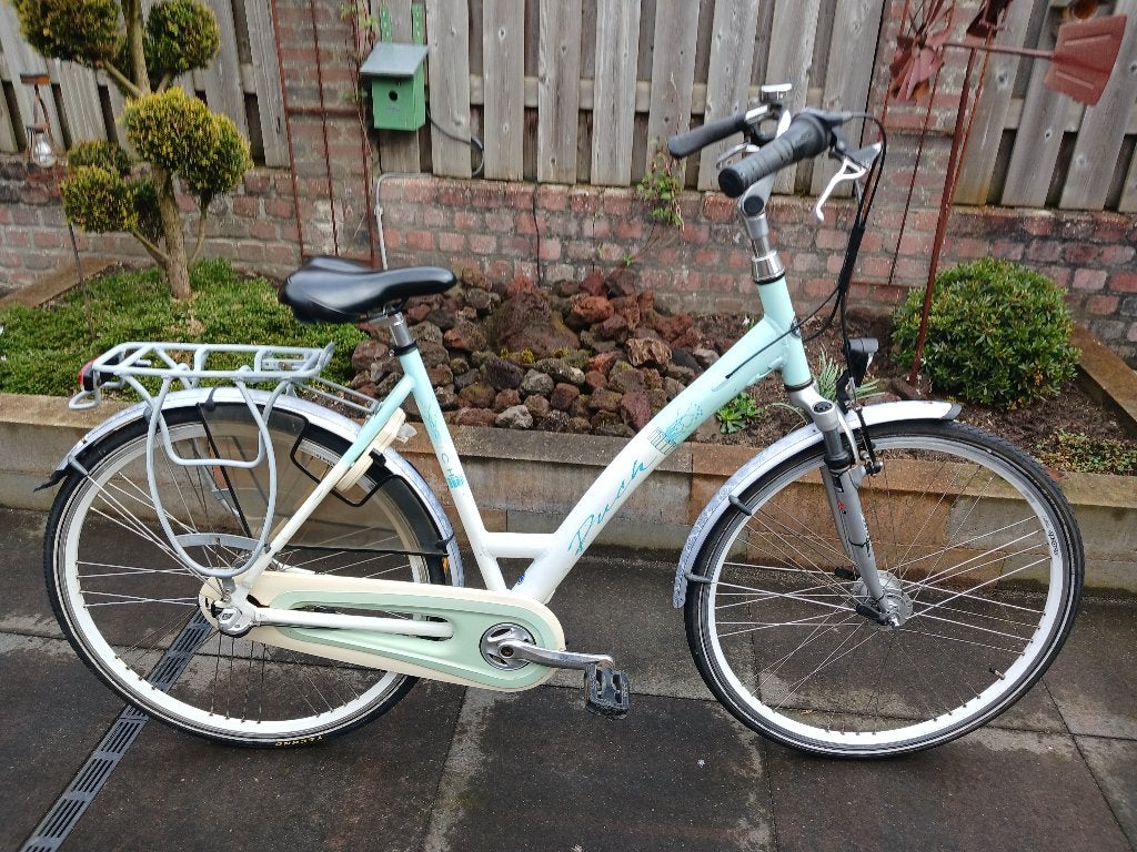 dames-fiets, Versnellingen, Trommelrem, Ophalen, Overige merken
