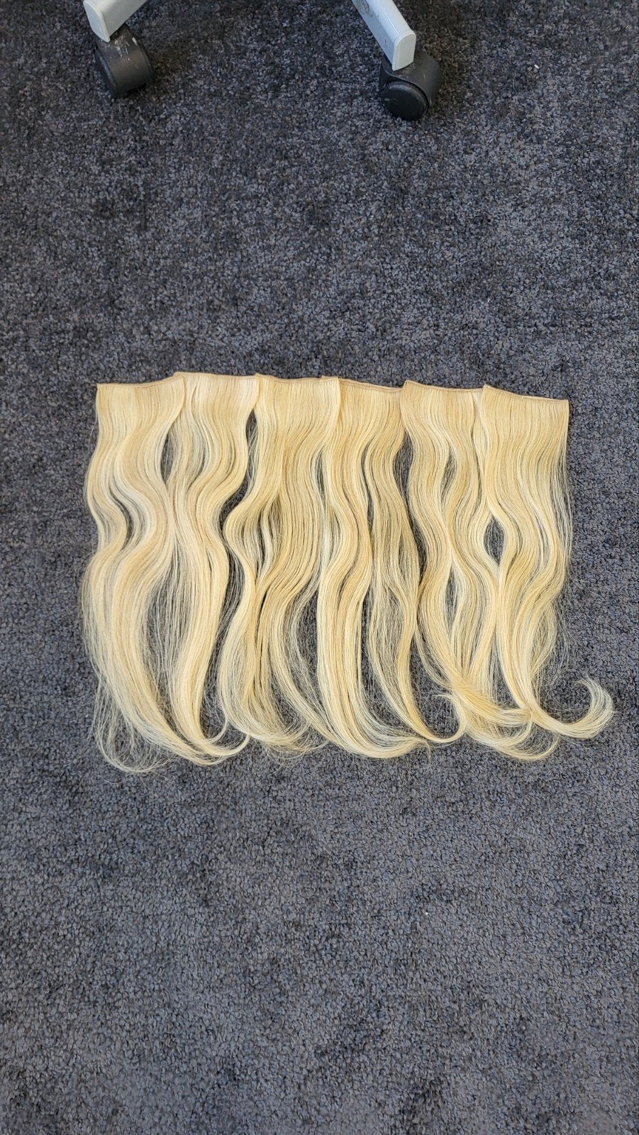 Nieuwe Balmain Weft Haar Extensions - 50cm - Blond, Ophalen of Verzenden, Nieuw, Pruik of Haarverlenging