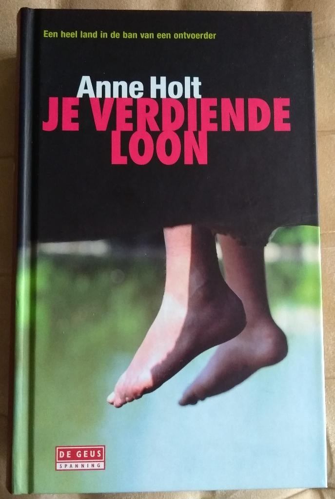 ANNE HOLT – thriller     (zo goed als nieuw), Boeken, Ophalen of Verzenden, Zo goed als nieuw
