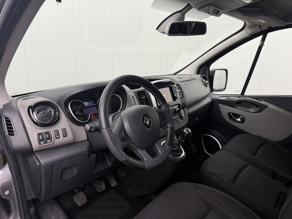 Renault Trafic 1.6DCi 125PK Luxe Lang Dubbele Cabine | 6-Per, Auto's, Bestelauto's, Voorwielaandrijving, Gebruikt, 2000 kg, Renault